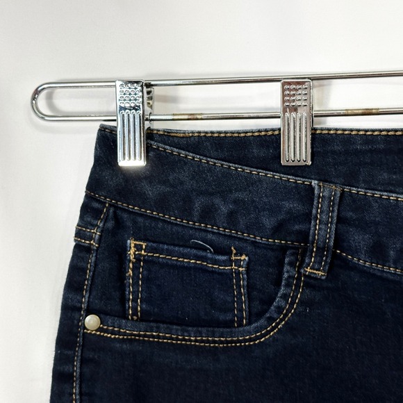 d. Jeans Plus Size 18W Denim Shorts Dark Wash Blue Bermuda Shorts 11 Inch 994 - Picture 5 of 7